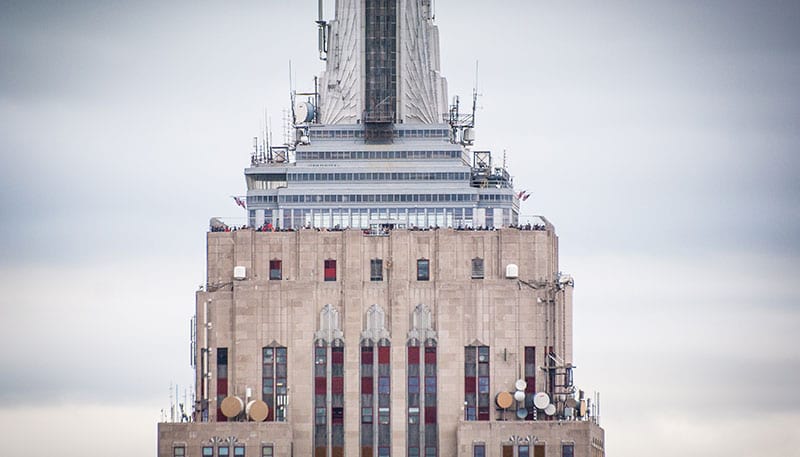 Aussichtsdeck des Empire State Buildings