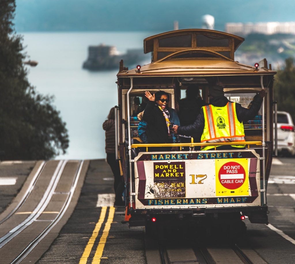 Ride Around the City using Cable Cars