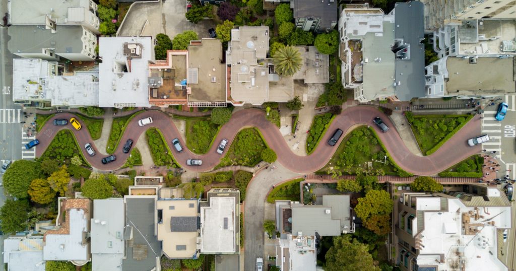 Look at Lombard Street