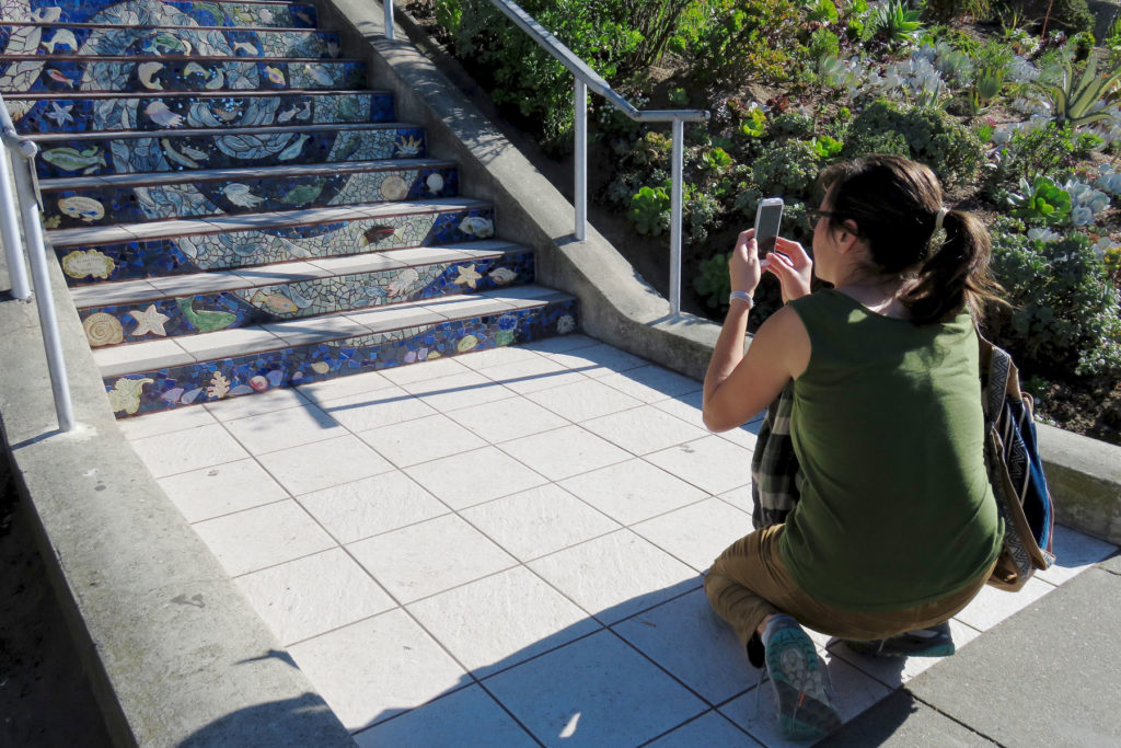 Find the Tiled Steps on 16th Avenue