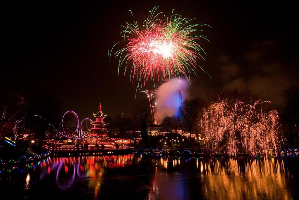 Feuerwerk im Tivoli