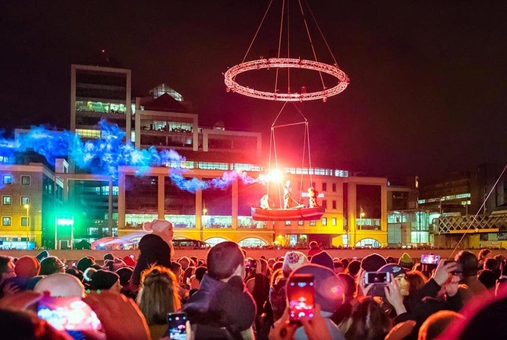 New Year's Festival in Dublin