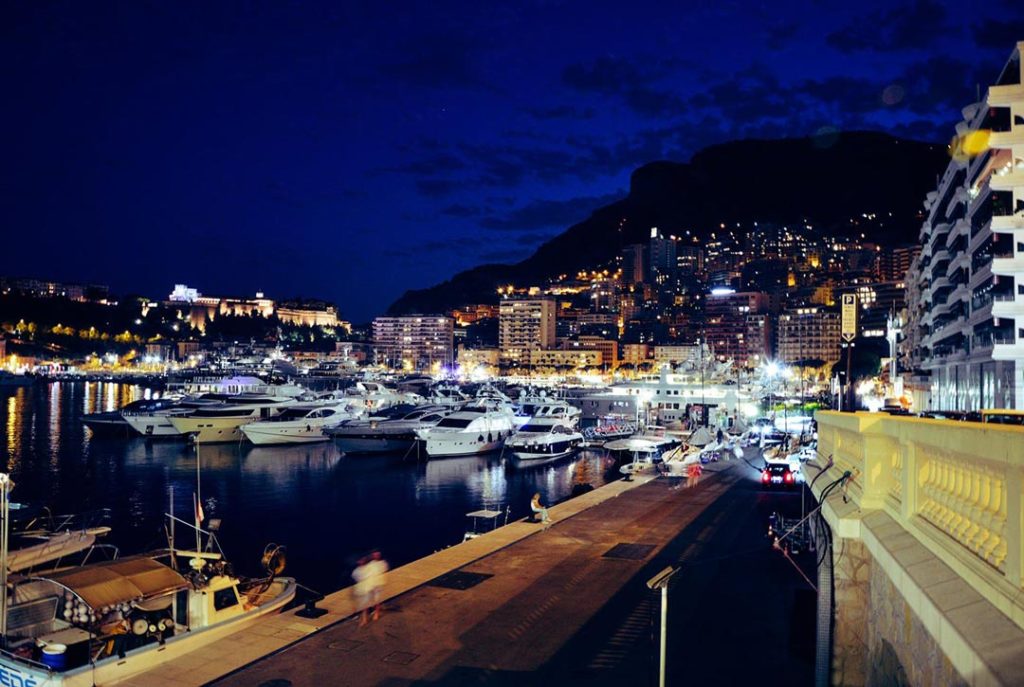 Hafen von Monaco