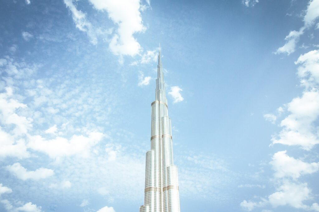 The Burj Khalifa in Dubai @marcobiasibetti